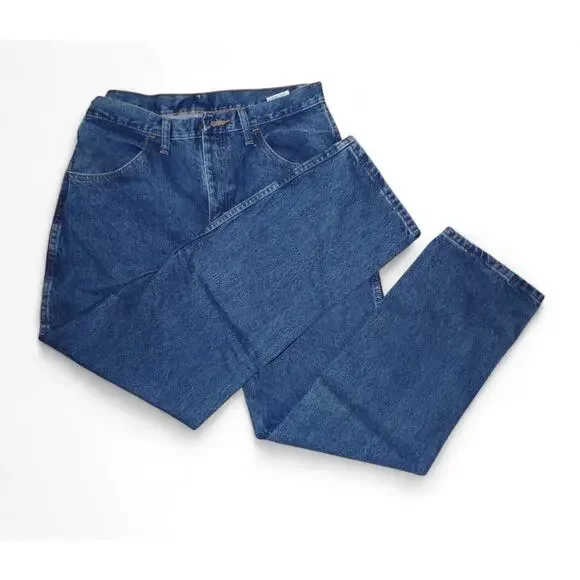 Wrangler Jeans Men's 33 x 30 Heavyweight Denim Never Worn - Picture 2 of 3